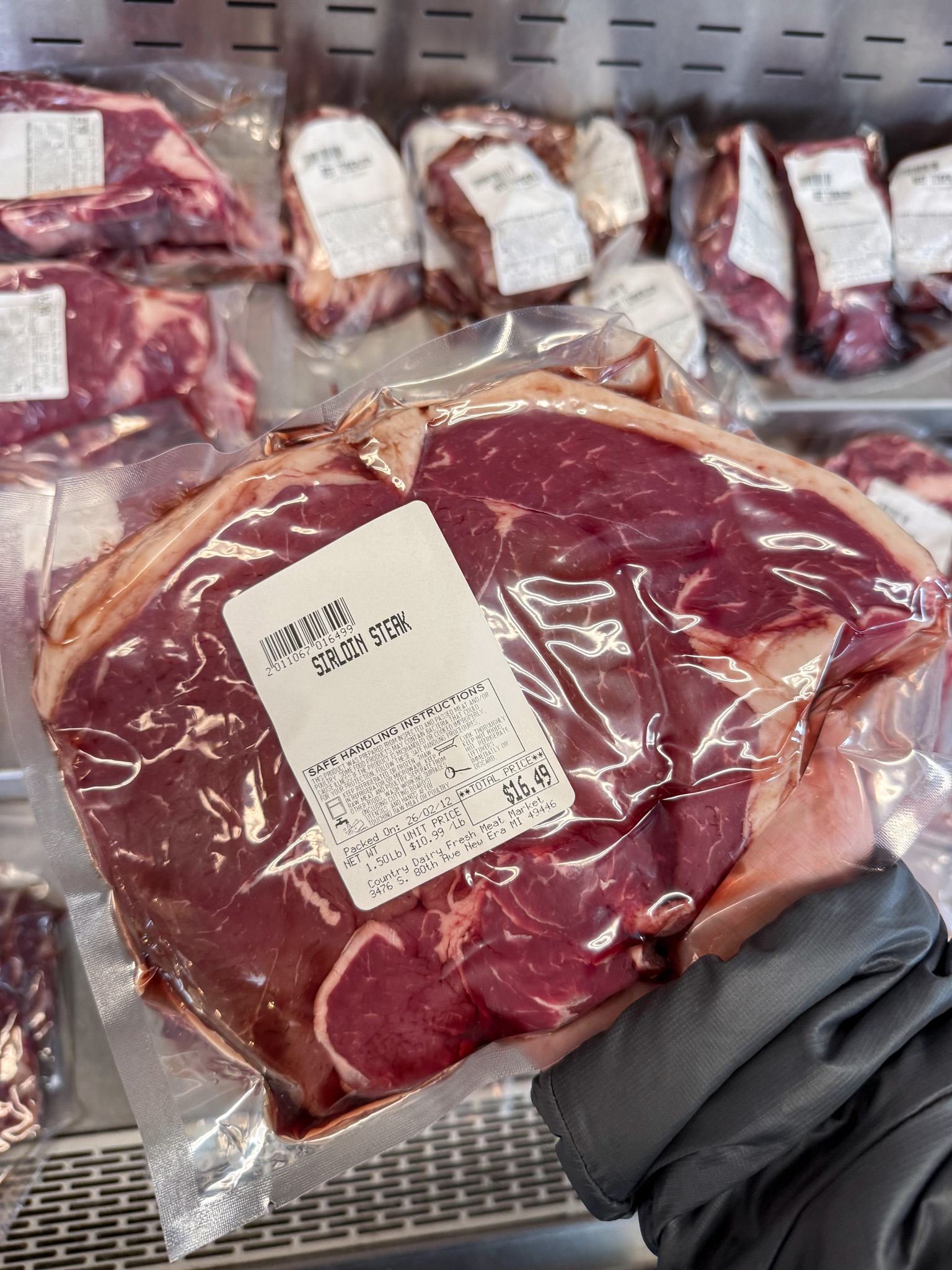 Grill ready burgers